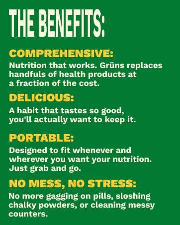 nutrition supplement sachet packet