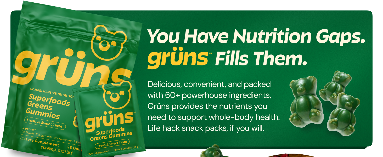 multivitamin for women greens gummies for men