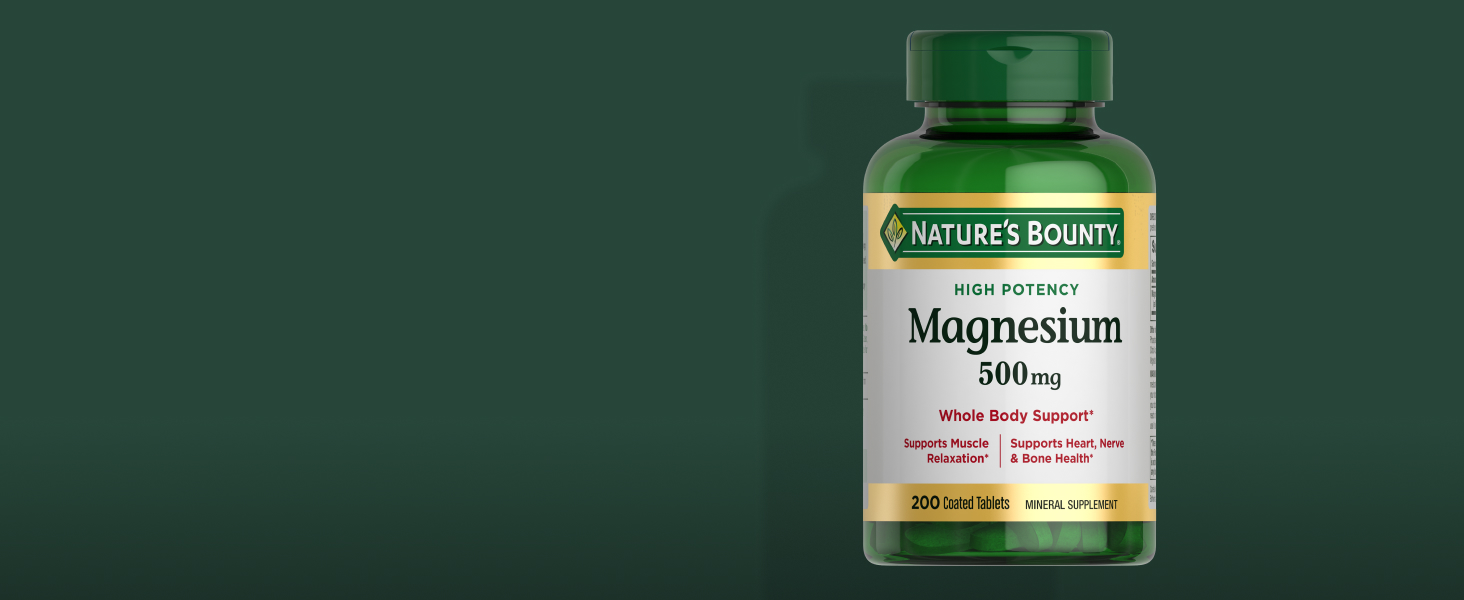 Nature's Bounty Magnesium