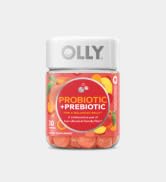 OLLY Probiotic + Prebiotic Gummy Vitamin Supplements