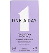 ONE A DAY Postnatal Complete Multivitamin for Post-Pregnancy with Folic Acid and Omega-3 DHA, 60 ...