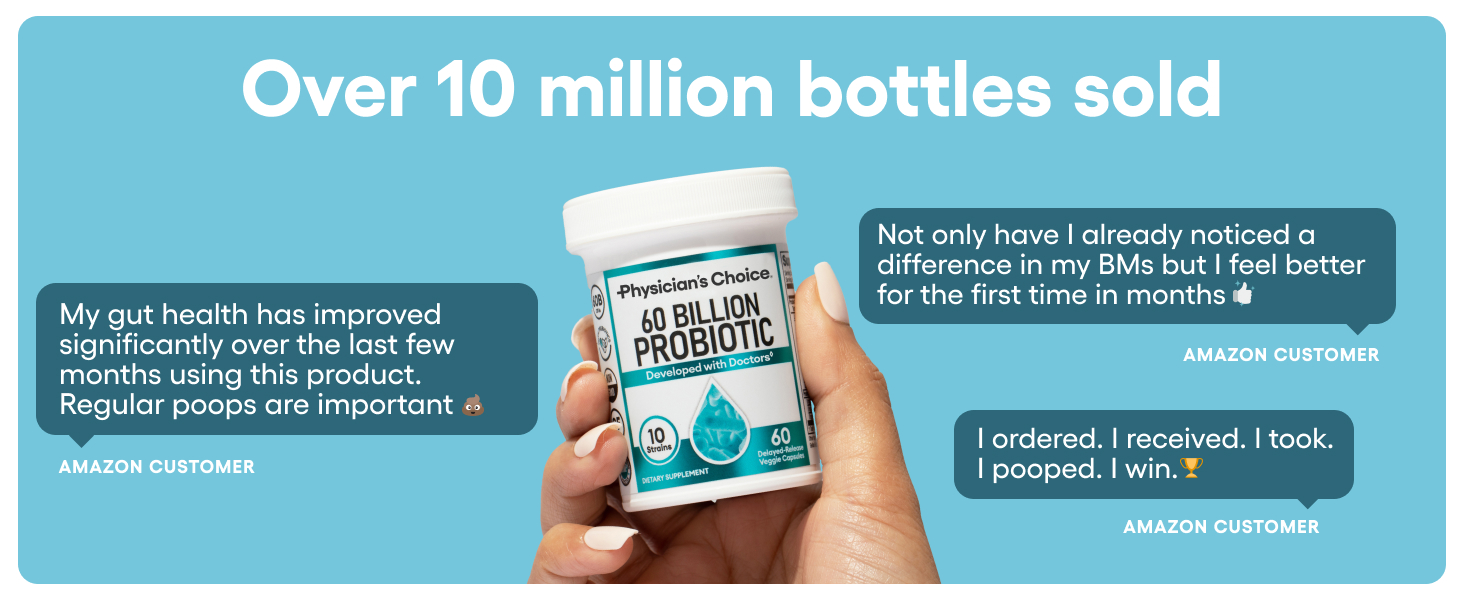 60 billion probiotic physician's choice