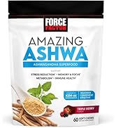 Amazing Ashwa for Stress Relief, Memory, Focus, Immune Health, & Metabolism, Ashwaganda Supplemen...