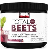 Total Beets Drink Mix Superfood Powder with Nitrates to Support Circulation, Blood Flow, Nitric O...