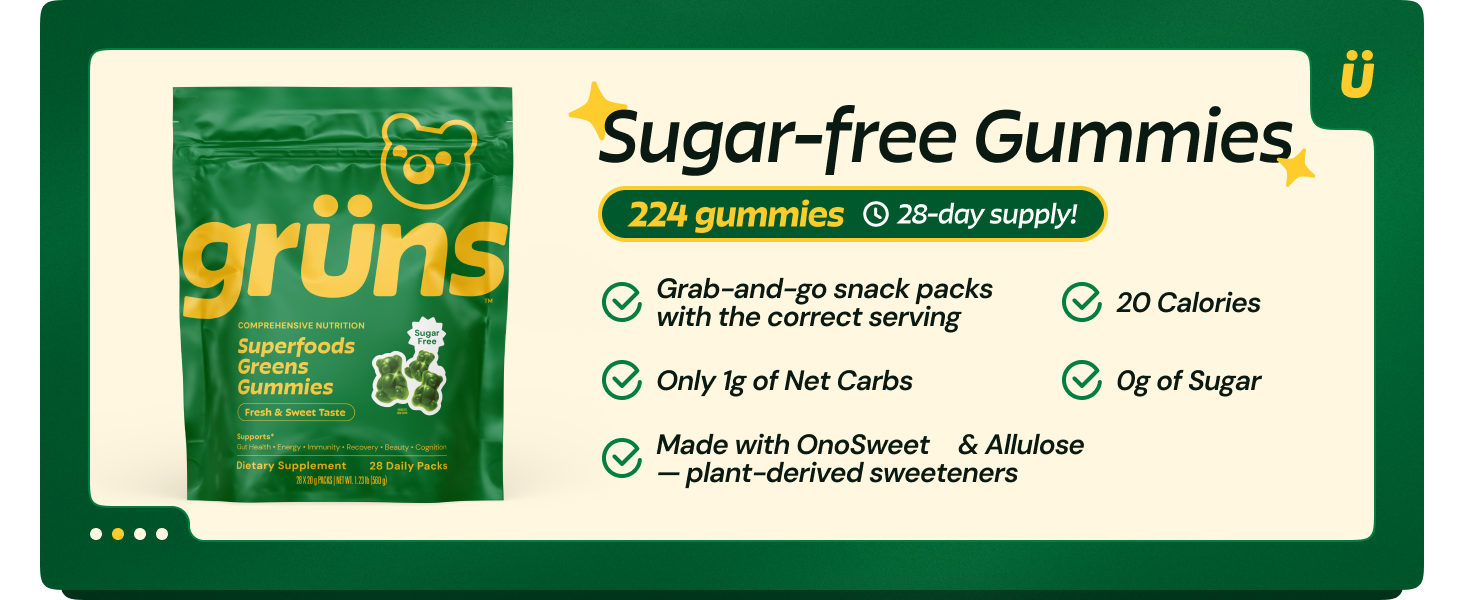 gruns superfood gummies