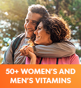 50+ Women's and men's vitamins