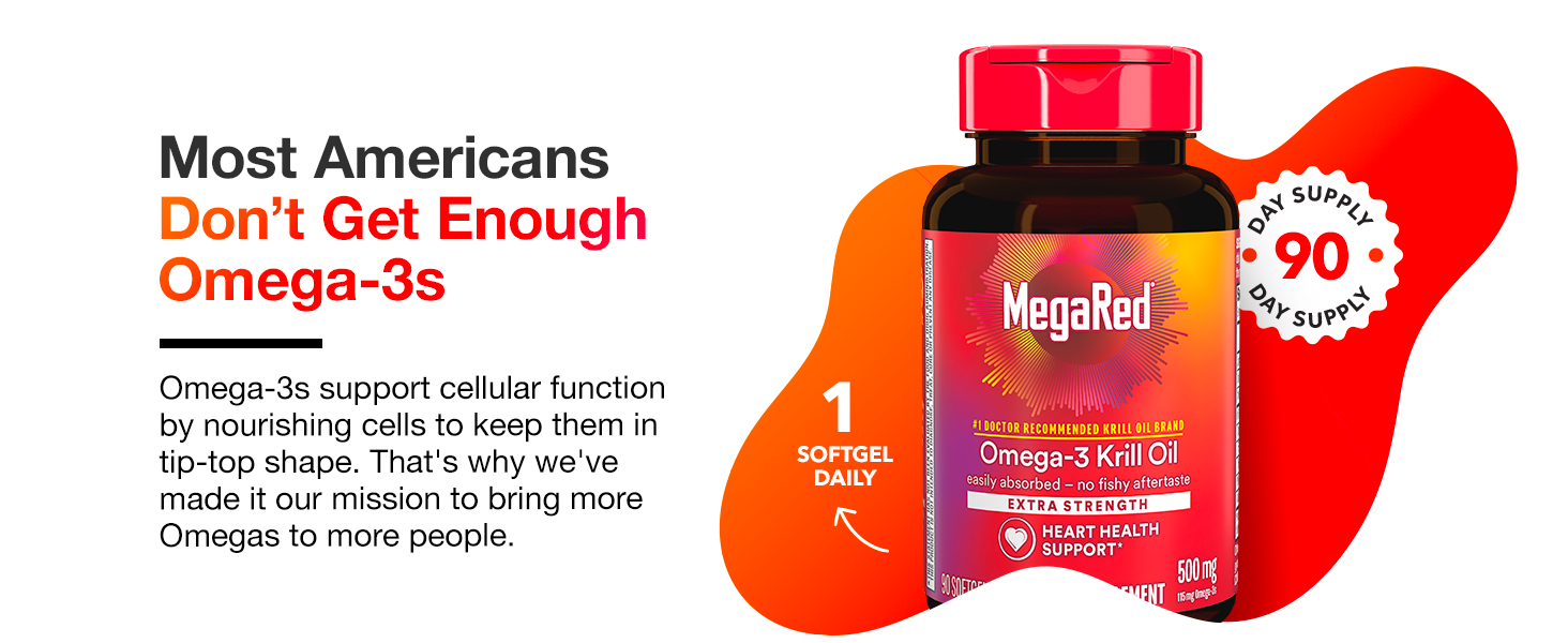 Megared omega 3 Antarctic Krill Oil better than fish oil supplements