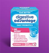Digestive Enzyme and Probiotic Capsule- Digestive Advantage 32 Capsules, Survives 100x Better tha...