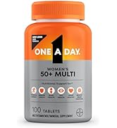 One A Day Women’s 50+ Multivitamins, Multivitamin for Women with Vitamin A, C, D, E and Zinc for ...